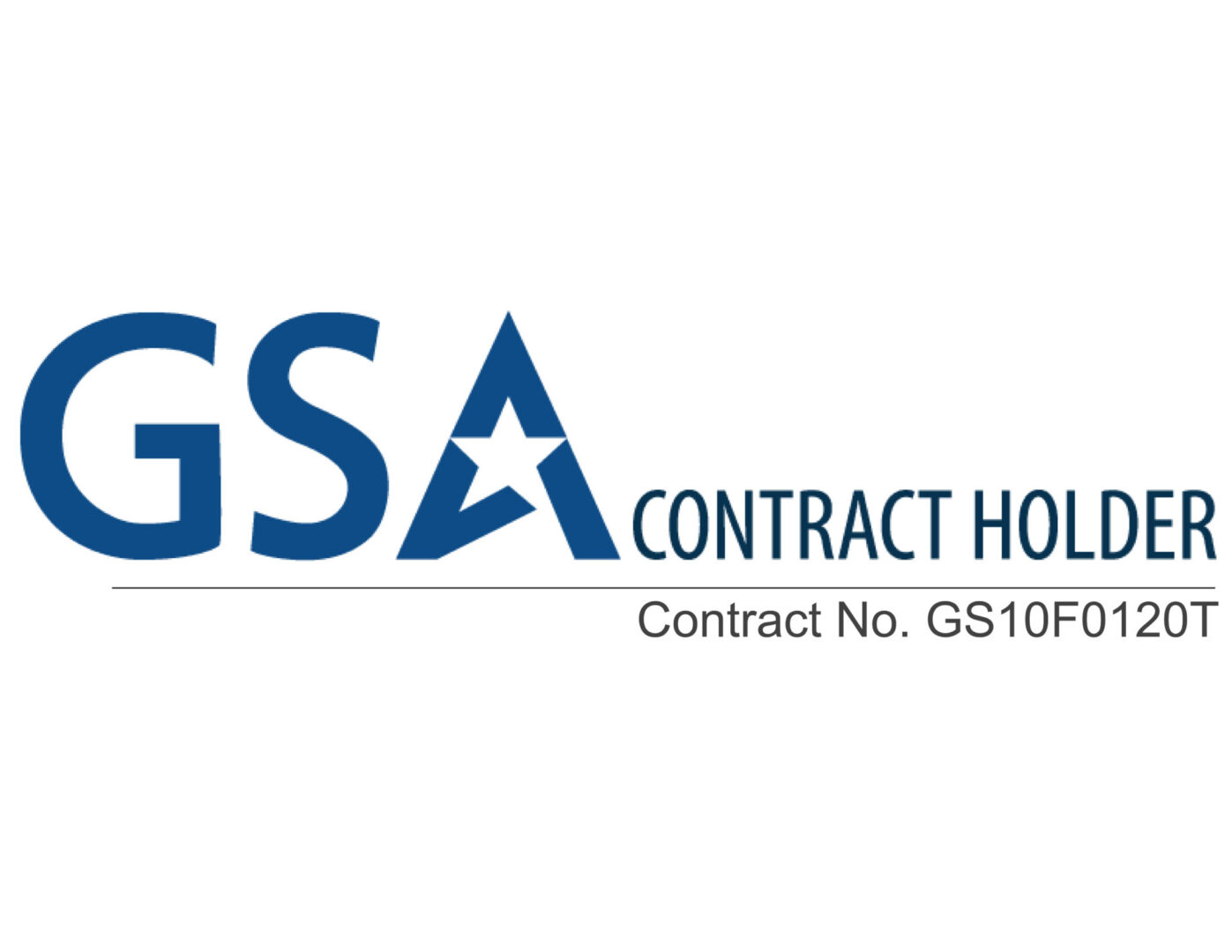 Gsa contract holder logo.