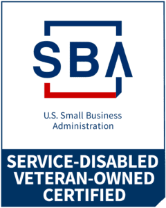 Sba small business administration service veteran owned certified.