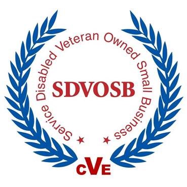 SDVOSB logo and illustration and seal