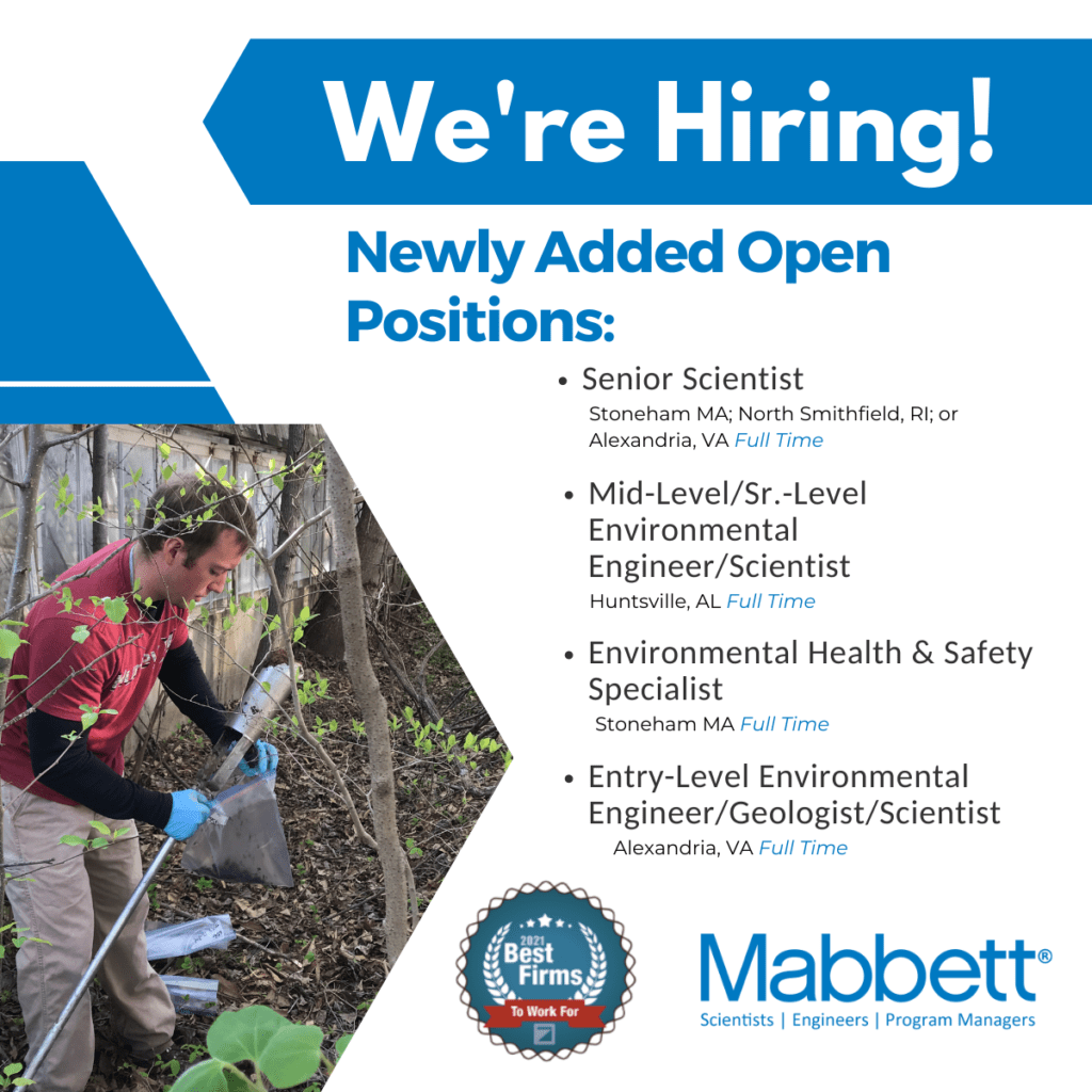 Open Positions at the Mabbett & Associates, Inc.